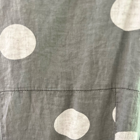 NWT! Lands Downunder linen dress made in Italy. One Size fits most. Relaxed fit - Picture 5 of 7